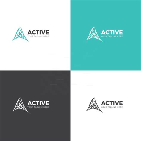 Active Corporate Logo Design Template 001711 - Template Catalog