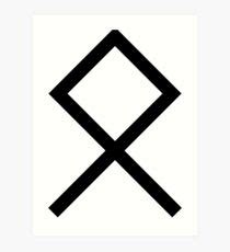 Othala Rune Art Prints | Redbubble