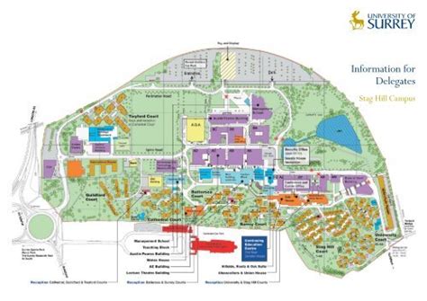 University Of Surrey Campus Map - Terminal Map