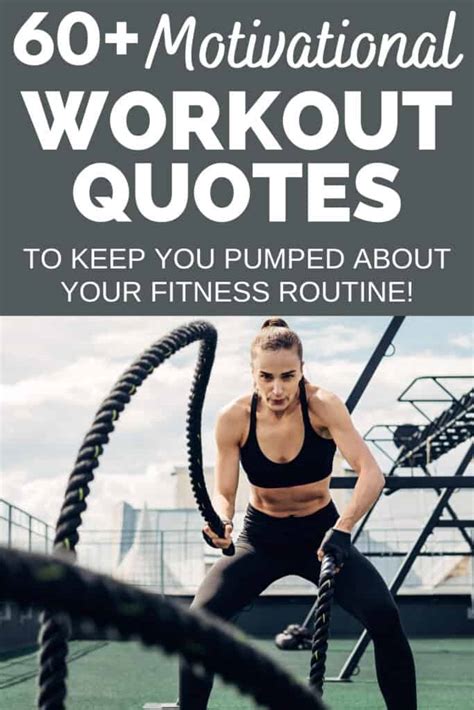 60+ Motivational Workout Quotes To Help You Stick to a Fitness Routine