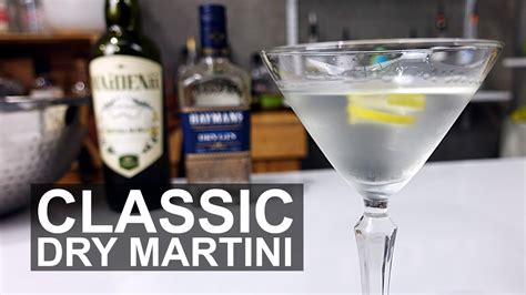 Classic Dry Gin Martini Cocktail Recipe - The Busy Mom Blog