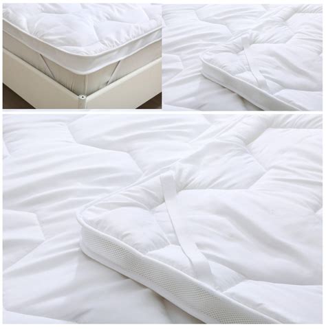 Air Flow Microfiber 5cm Mattress Topper 500 gsm Hotel Quality Mattress ...