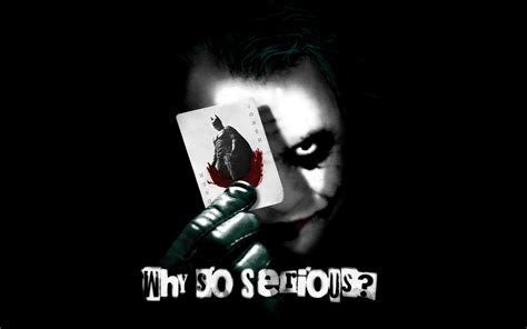 Heath Ledger's Joker HD Wallpaper: Why So Serious?