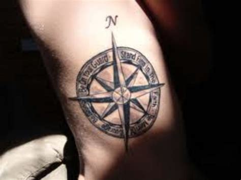 Compass Tattoos: Star Compass, Rose Compass, Prismatic Compass; Ideas ...