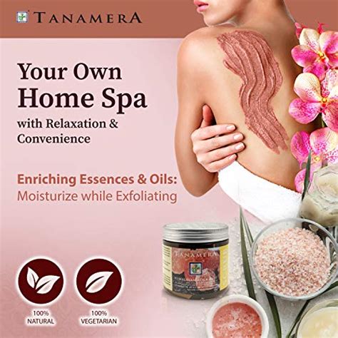 Tanamera Body Scrub 100% Natural Exfoliating Body and Face Souffle for ...