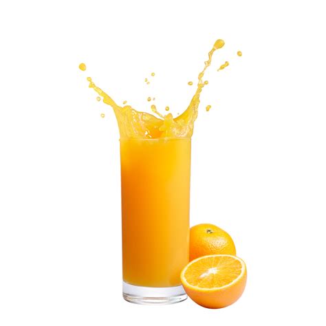 Orange Juice Splash PNG Transparent Images