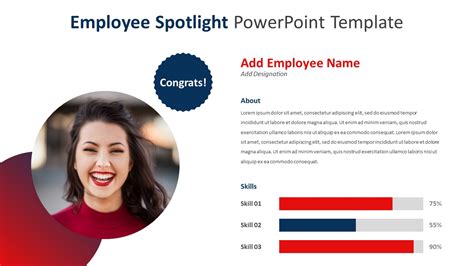 Employee Spotlight PowerPoint Template | PPT Templates