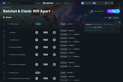 Ratchet & Clank: Rift Apart Cheats and Trainer for Steam - Trainers ...