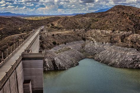 Elephant Butte Dam View Photograph by Diana Powell - Pixels