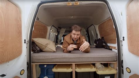 Guy Gets Creative With a Ford Transit Connect, Turns It Into a Budget ...