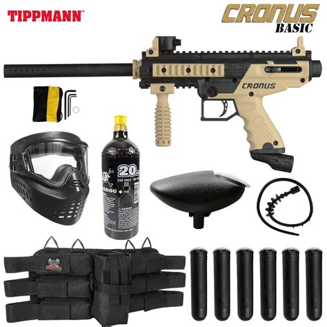 Tippmann Cronus Tactical Titanium Paintball Gun Package From Paintball ...