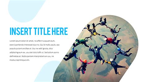 Skydiving premium PowerPoint Templates