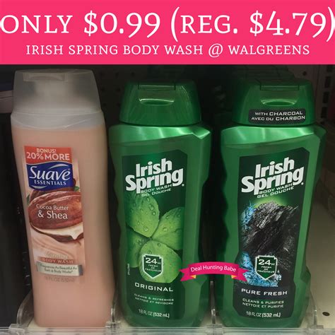 PRINT!! Only $0.99 (Regular $4.79) Irish Spring Body Wash @ Walgreens ...