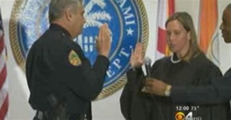 Miami's New Police Chief Sworn In - CBS Miami