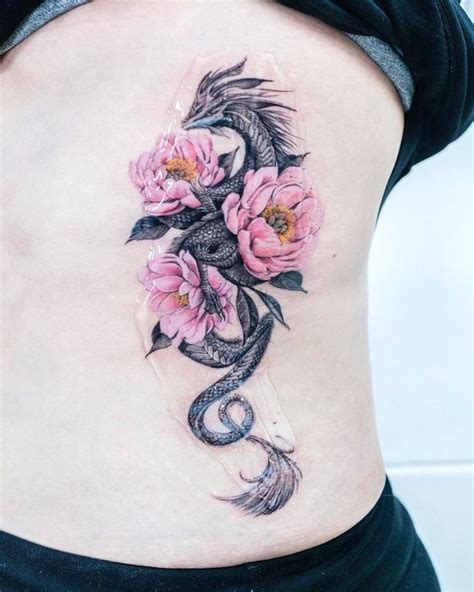 Dragon tattoo ideas for women photos