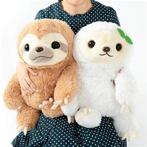 Namakemono no Mikke Sloth Plush Collection (Big) | Sloth plush, Cute ...