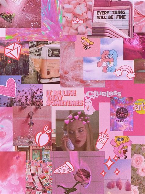 Pink Aesthetic Wallpapers Y2K Desktop Wallpaper