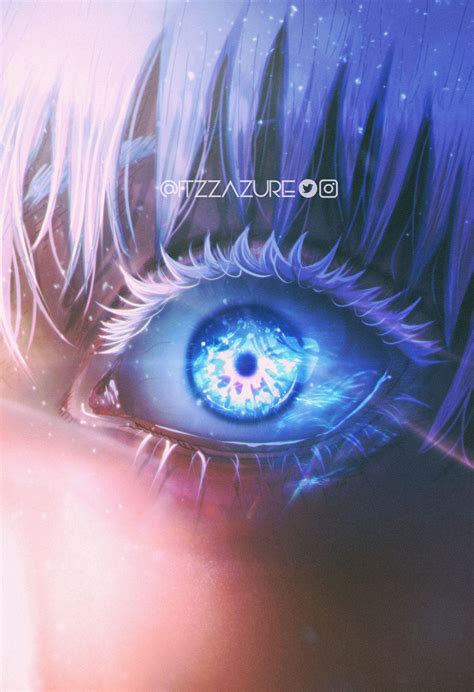 Six Eyes - Gojo Satoru by itzzazure on DeviantArt