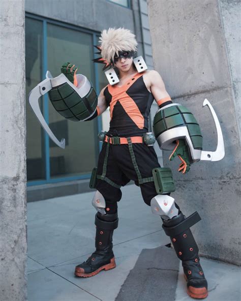 Katsuki Bakugou (Cosplayer; @lorentz_iwood) || Boku no Hero Academia ...