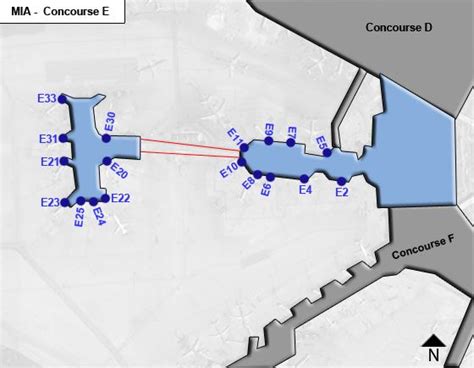 Mia Airport Terminal Map