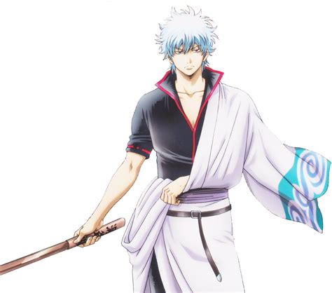 Sakata Gintoki Render by yusunnie on DeviantArt