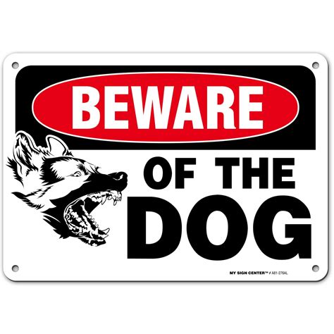 Beware Of Dog Sign Printable