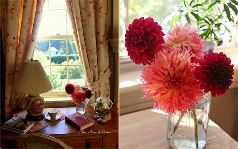 Aiken House & Gardens: Dahlia Bouquets from the Garden