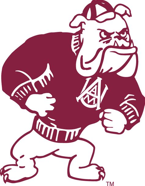 Alabama A&M Bulldogs Secondary Logo - NCAA Division I (a-c) (NCAA a-c ...