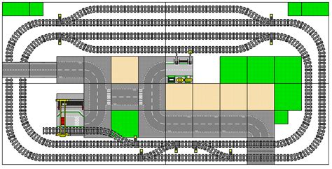 Lego Train Layout Plans