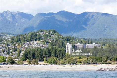 West Vancouver Beaches Stock Photo - Download Image Now - Architecture ...