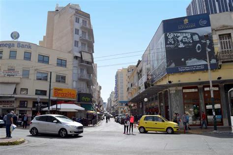 A Street – Piraeus, Greece | TravelFoodDrink.com