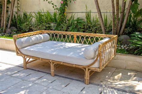 Rattan Tropisk Daybed | Tropische möbel, Möbelideen, Deko ideen