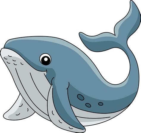 Humpback Whale Cartoon Colored Clipart 7528400 Vector Art at Vecteezy