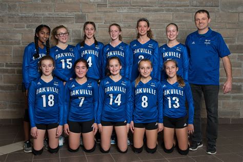 14U Girls 17-18 - Oakville Thunder Volleyball Club