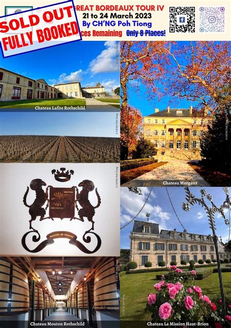 Great Bordeaux Tour IV • 21 to 24 March 2023 – CH’NG Poh Tiong