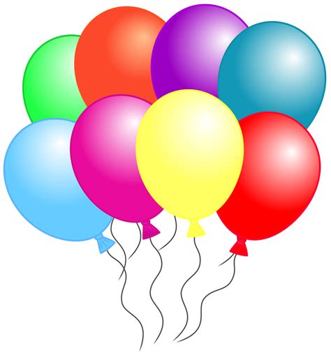 Birthday balloons happy birthday balloon clipart clipartfest 2 - Clipartix