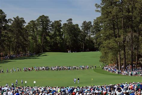 The Photos Of Tiger Woods Playing A Monday Practice Round At Augusta ...