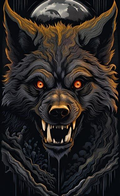 Premium Photo | Werewolf art