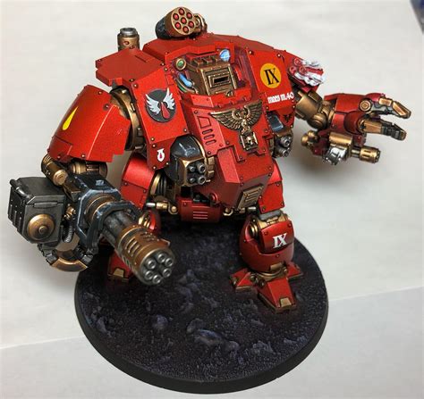 Blood Angels Redemptor Dreadnought - Almost got 1500 pts since January ...