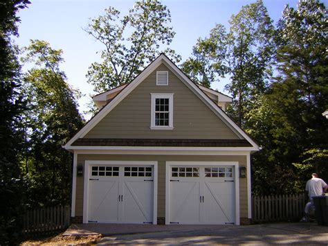 Traditional 2-Car Garage with Loft - Traditional - Garage - Richmond ...