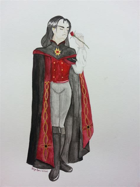 Dracula Costume Design Rendering by TheBlueRose7 on DeviantArt