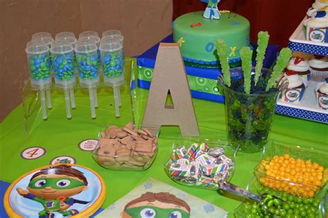 super why! Birthday Party Ideas | Photo 2 of 16 | Catch My Party Super ...