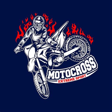 Motocross | Premium Vector