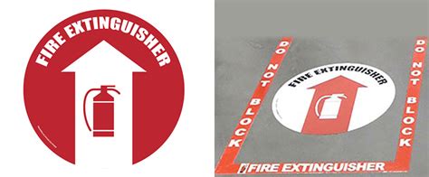 How to Use Fire Extinguisher Signs | Stop-Painting.com Blog