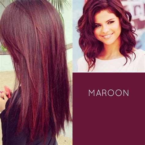 TOP 20 transformations with Maroon hair color – HairStyles for Women