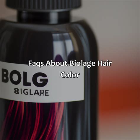 What Is Biolage Hair Color - colorscombo.com