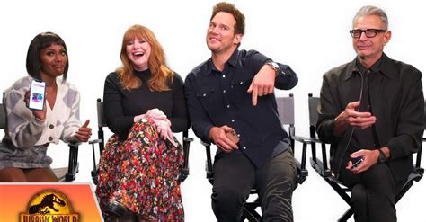 The "Jurassic World: Dominion" Cast Takes A Trivia Quiz