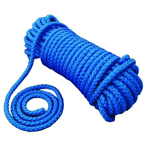 Attwood® Hollow Braid Polypropylene Nylon Rope, 1/4"x40' - 165312 ...