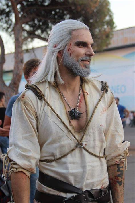 The Witcher | Geralt of rivia cosplay, Cosplay, Male cosplay