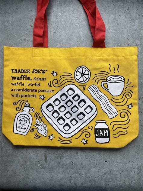 Trader Joe's Breakfast Tote Bag - DailyWaffle